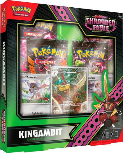 1x Pokemon Scarlet & Violet: Shrouded Fable Kingambit Illustration Collection