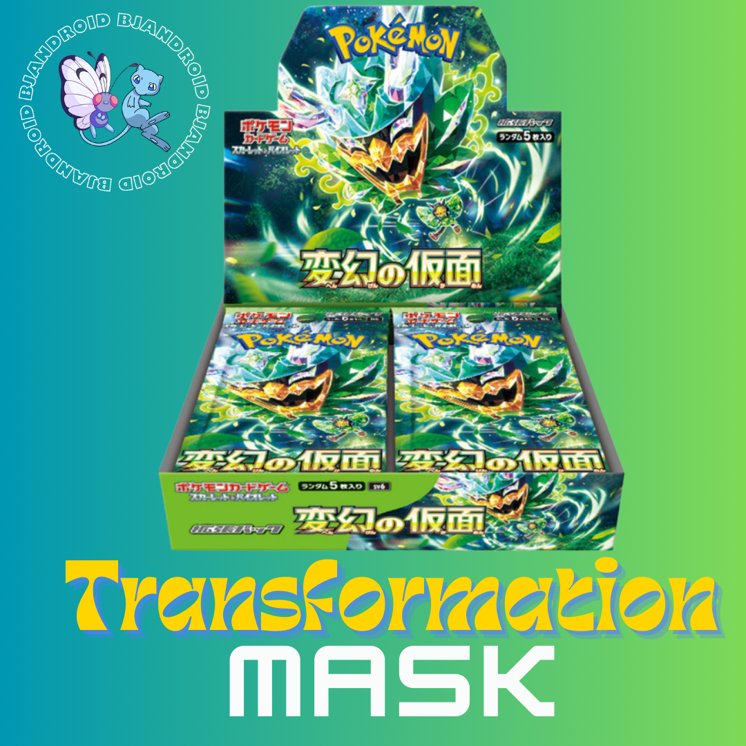 Pokemon Scarlet & Violet: Transformation Mask SV6 Booster Box