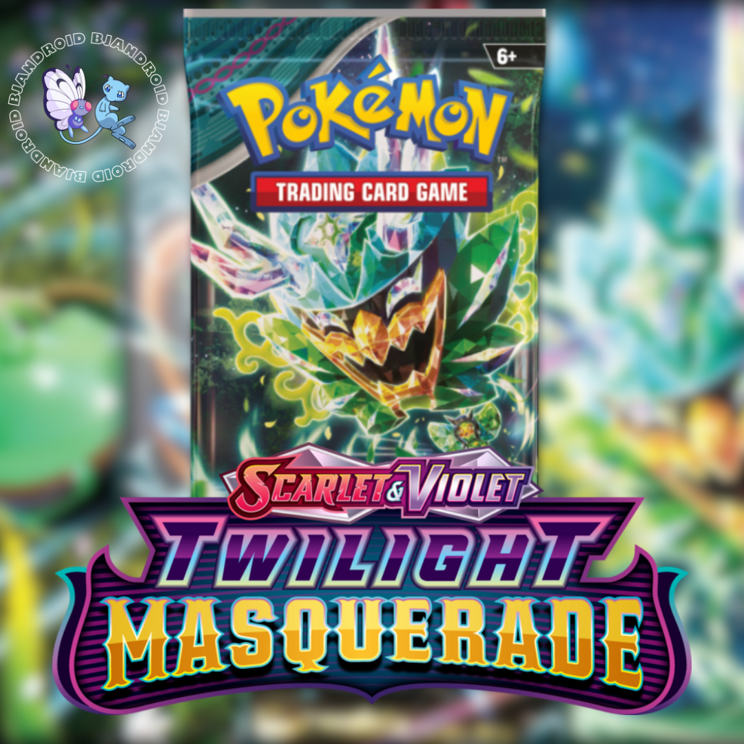 1x Pokemon Scarlet & Violet:  Twilight Masquerade Booster Pack