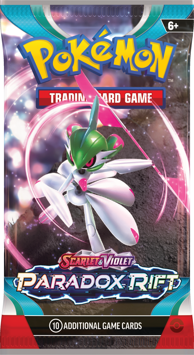 1x Sealed Scarlet & Violet-Paradox Rift Booster Pack (10 Cards) - Androids Poke Shack