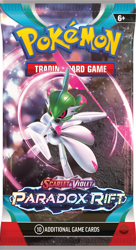 1x Sealed Scarlet & Violet-Paradox Rift Booster Pack (10 Cards) - Androids Poke Shack