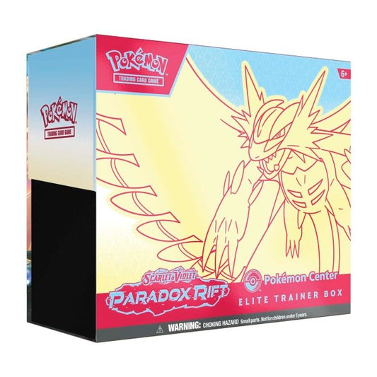 Pokemon Center [Exclusive] Pokémon TCG: Scarlet & Violet-Paradox Rift Pokémon Center Elite Trainer Box (Roaring Moon) - Androids Poke Shack