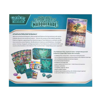 Twilight Mascquerade Elite Trainer Box Pokemon Center Edition