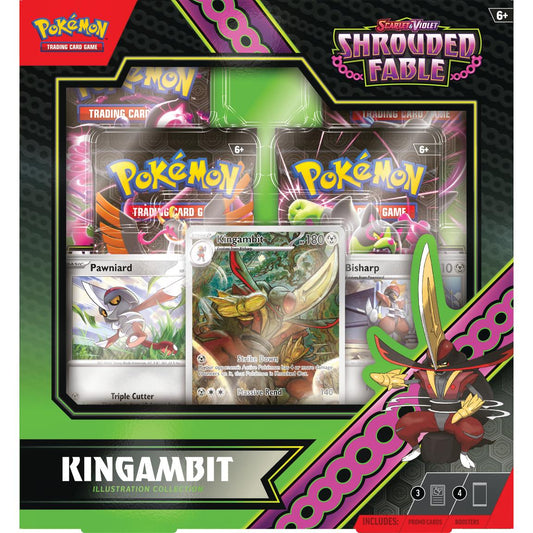 1x Pokemon Scarlet & Violet: Shrouded Fable Kingambit Illustration Collection