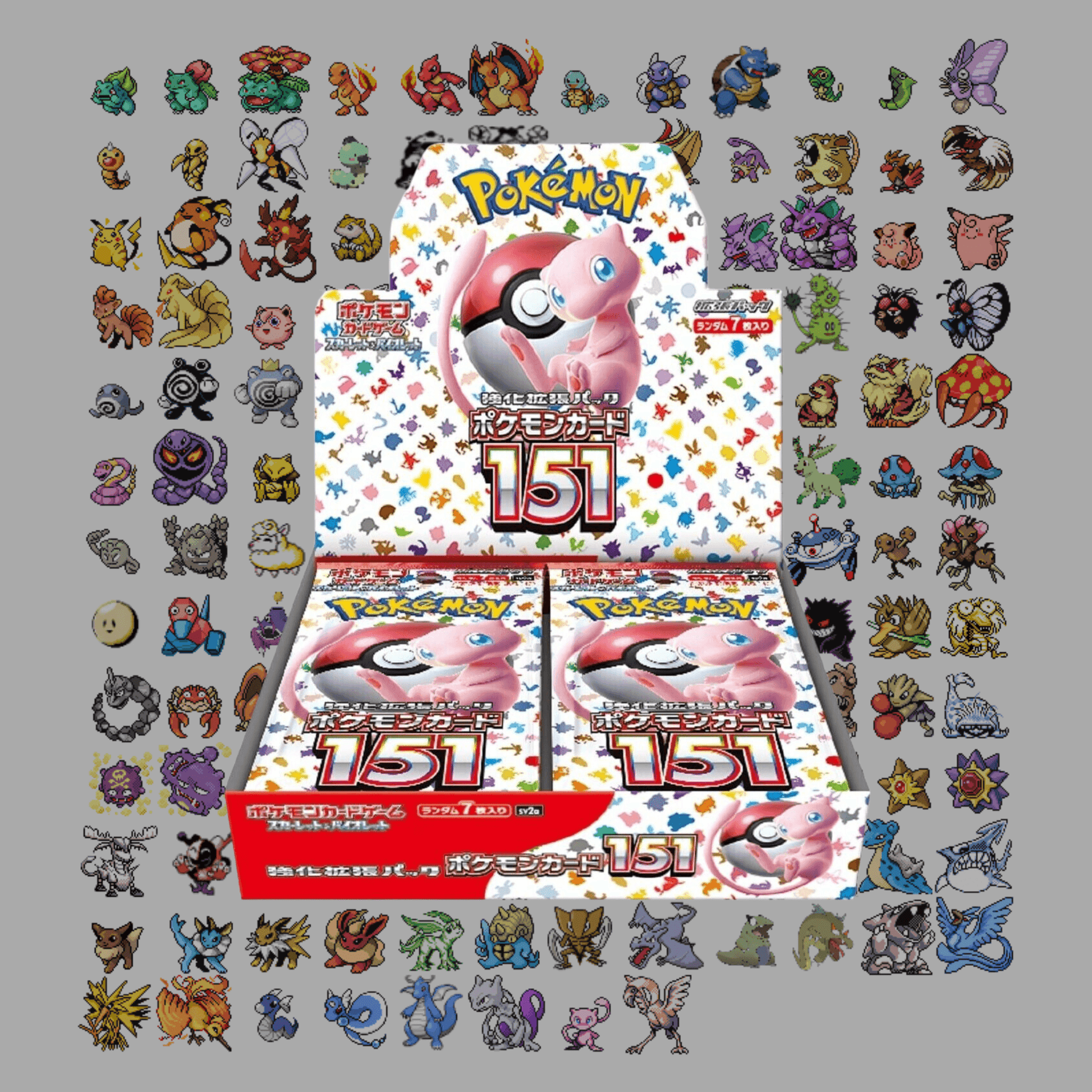 Pokemon 151- SV2a - Booster Box (20 Boosters) - Androids Poke Shack