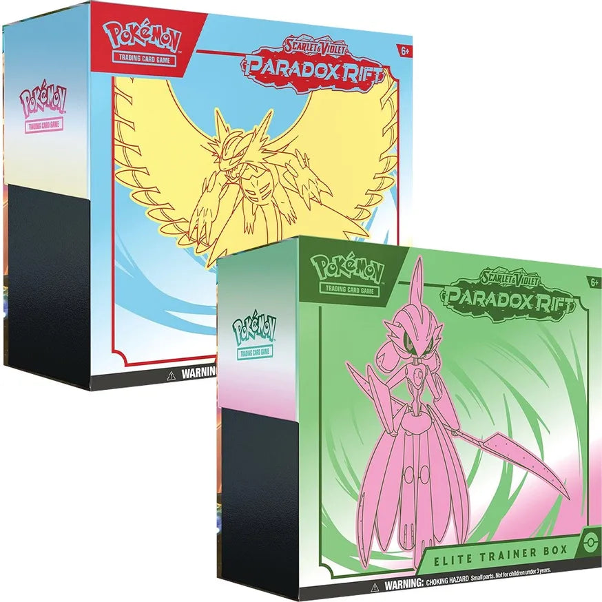 2X Paradox Rift Elite Trainer Boxes [Set of 2] - SV04: Paradox Rift (SV04) - Androids Poke Shack