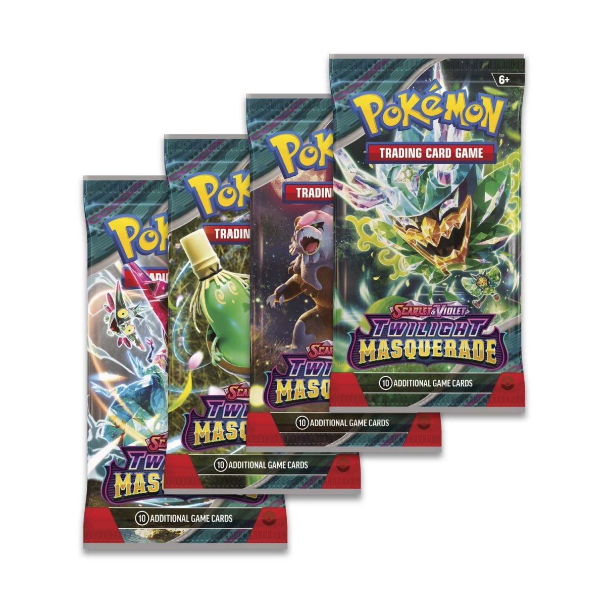 1x Pokemon Scarlet & Violet:  Twilight Masquerade Booster Pack