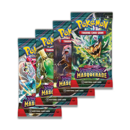 1x Pokemon Scarlet & Violet:  Twilight Masquerade Booster Pack