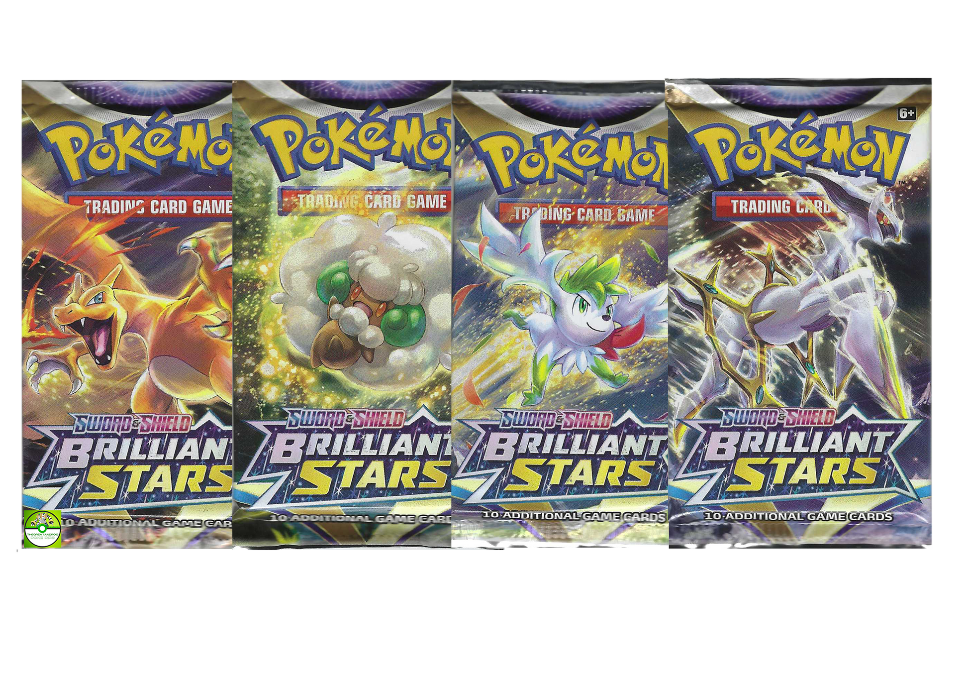 Brilliant Stars (1 Booster Pack) - Androids Poke Shack